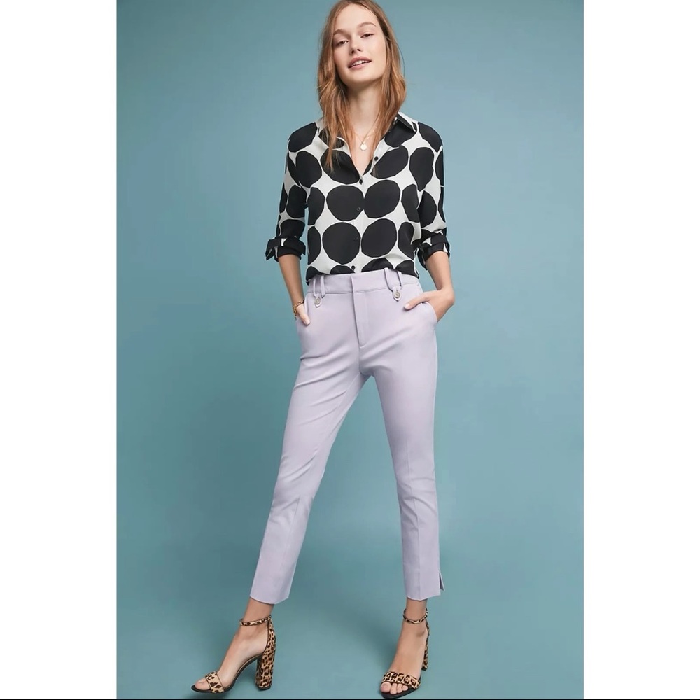 Anthropologie The Essential Slim Trousers